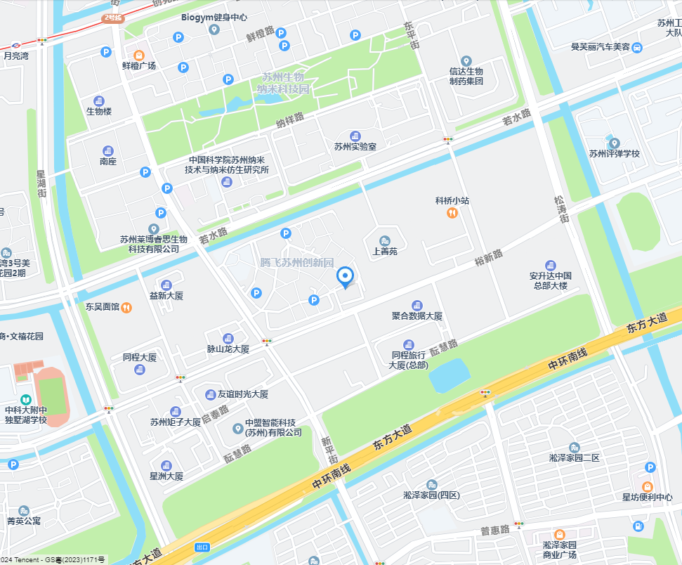 公司位置地图
